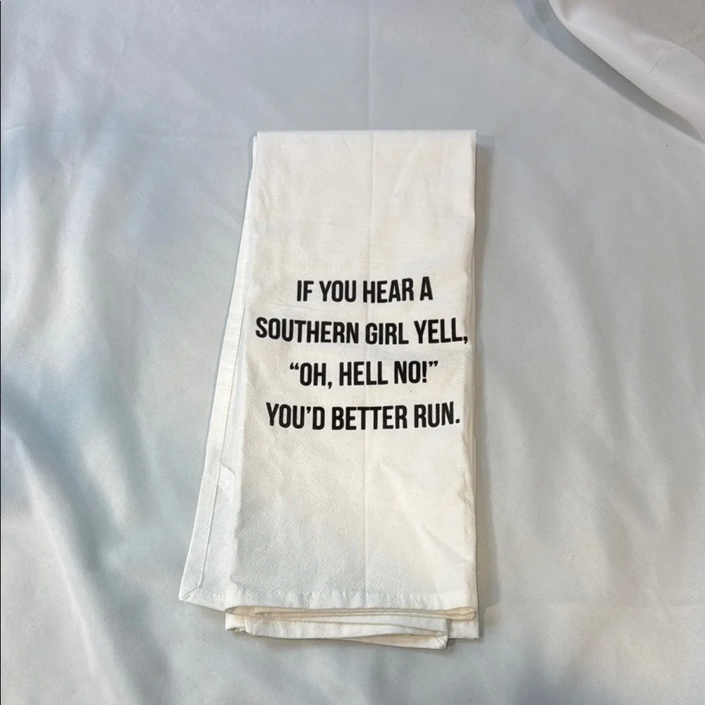 Wildwood Landing Flour Sack Kitchen Tea Towel 100% Cotton 29" x 29", NWOT - Picture 4 of 4